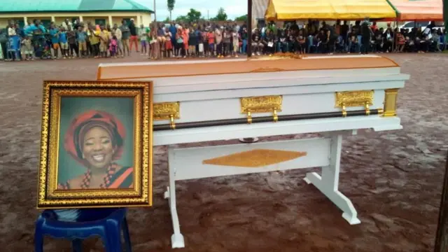 Ada Ameh burial