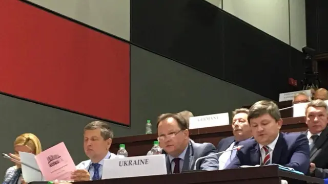 Українська делегація у Мінську