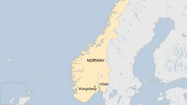 Норвегия харитаси