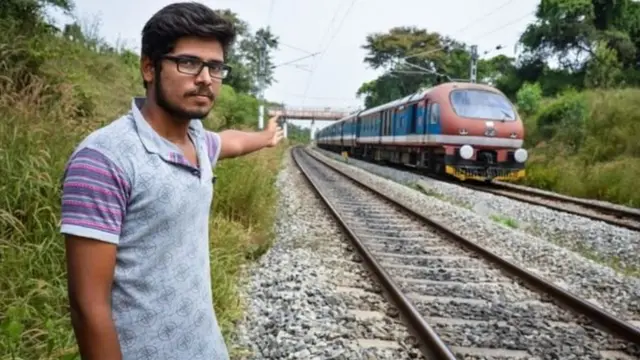 कर्नाटक का रेलवे ट्रैक