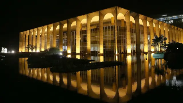 O prédio do Itamaraty,aposta ganha cupomBrasília