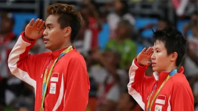 Tontowi Ahmad dan Lilyana Natsir
