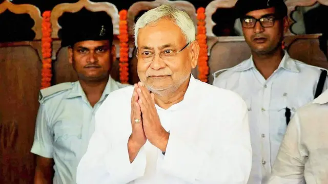 बिहार के मुख्यमंत्री नीतीश कुमार