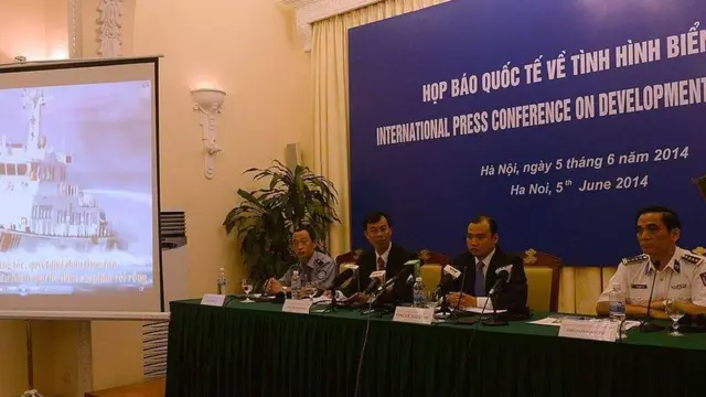 Căng thẳng dâng cao vào năm 2014 khi Trung Quốc hạ đặt giàn khoan Hải Dương 981 tại vùng biển Hoàng Sa