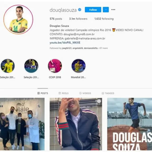 PerfilDouglas Souza no Instagram