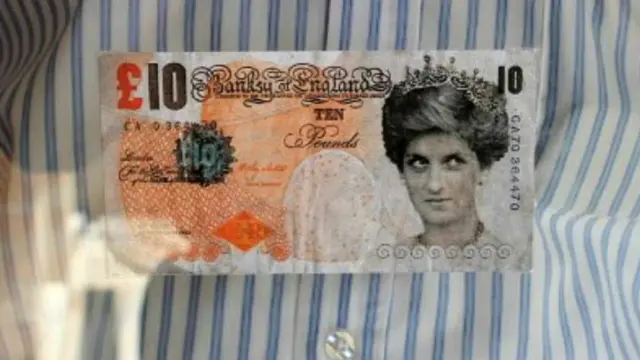 "Banksy of England", el billete de 10 libras esterlinas de Banksy