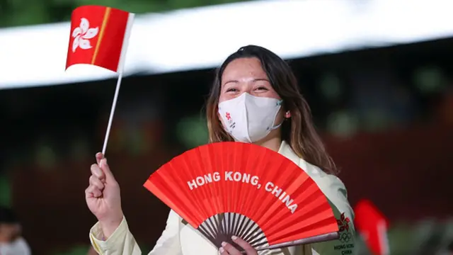 Спортсменка из Гонконга