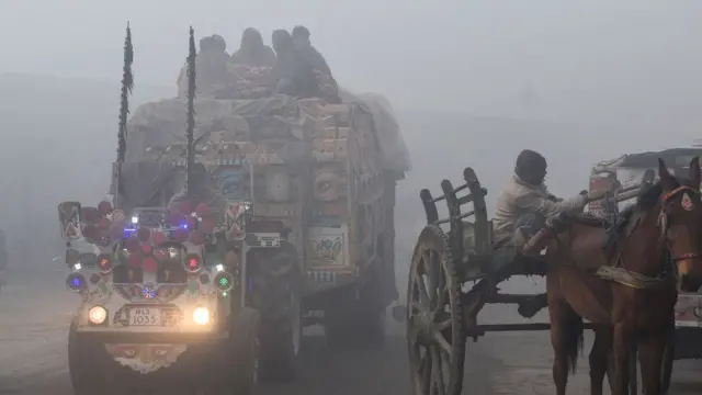 ਲਾਹੌਰ ਵਿੱਚ ਸਮੋਗ ਦੀ ਫਾਈਲ ਫੋਟੋ।