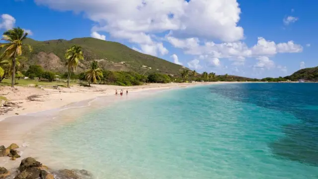 جزيرة في البحر الكاريبي