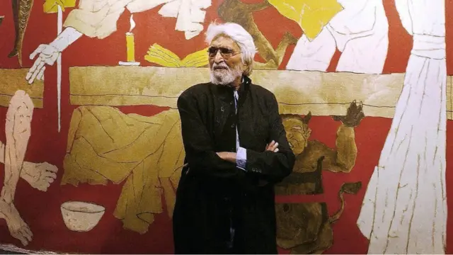 હુસૈનની તસવીર