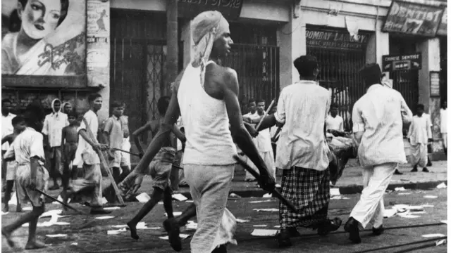 কলকাতার রাস্তায় দাঙ্গা