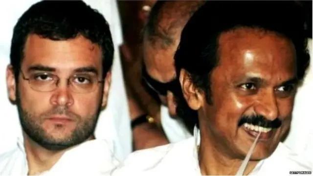 રાહુલ ગાંધી અને સ્ટાલીન