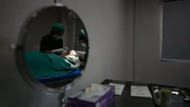 บรรยากาศในห้องผ่าตัด