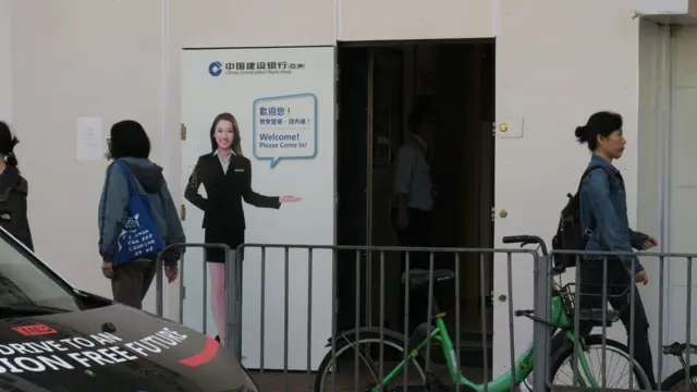 香港新界上水一家中國建設銀行分行（6/1/2020）