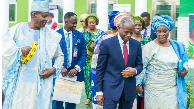 Adari ijo RCCG, Osinbajo, ati Iya Folu Adeboye