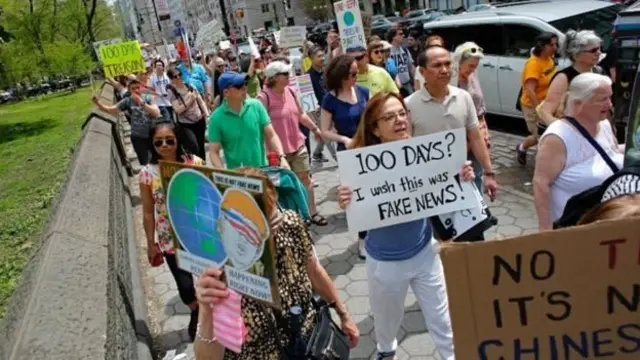 ٹرمپ مخالف ریلی