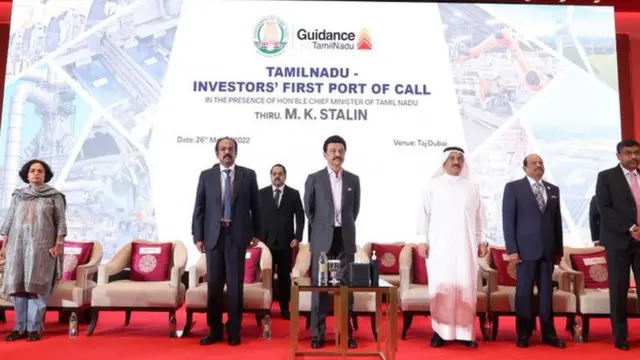 தமிழக முதலமைச்சர் மு.க.ஸ்டாலினின் துபாய் பயணம்