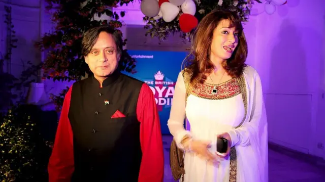 శశి థరూర్, సునంద పుష్కర్