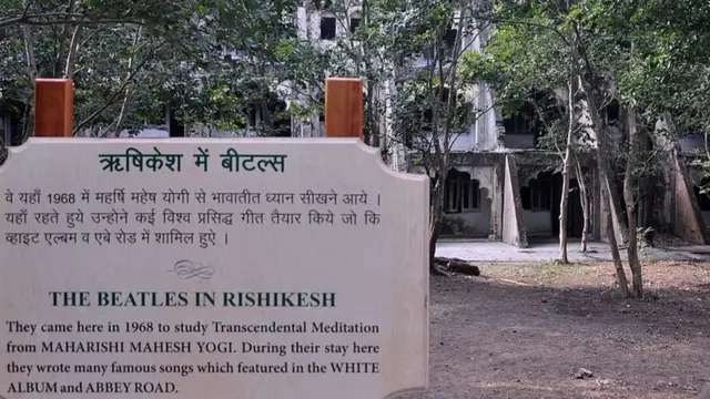 ઋષિકેશના બિટલ્સ આશ્રમની તસવીર