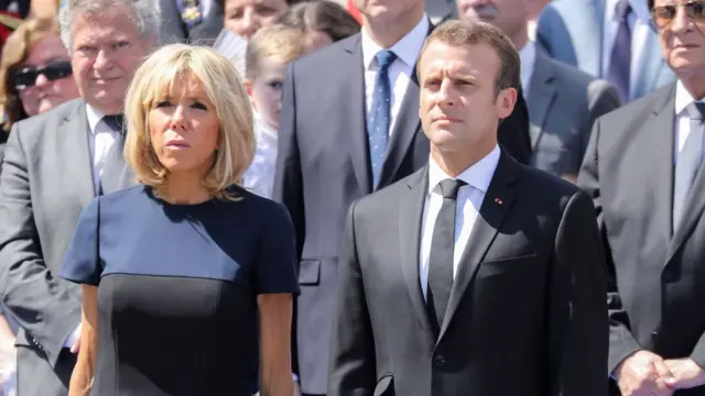 Emmanuel ati Brigette Macron