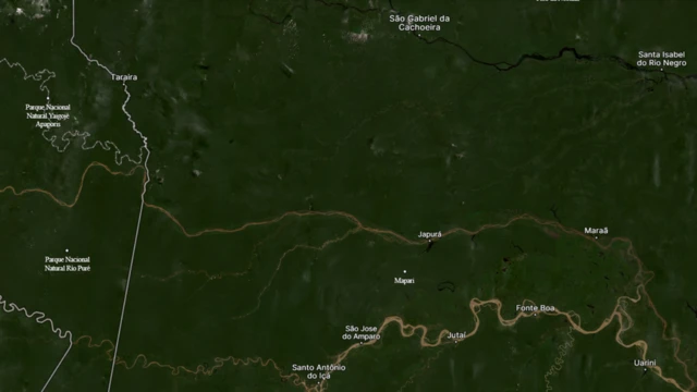 O município de Japurá fica em uma das regiões mais isoladas da Amazônia e faz fronteira com a Colômbia