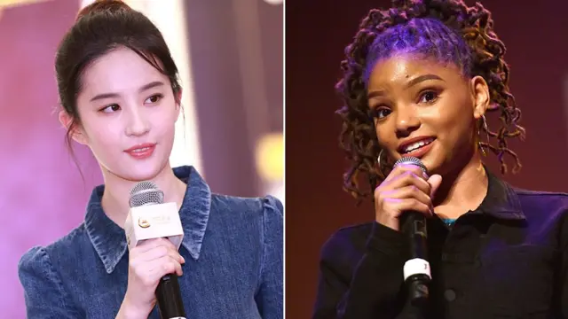 Liu Yifei and Halle Bailey