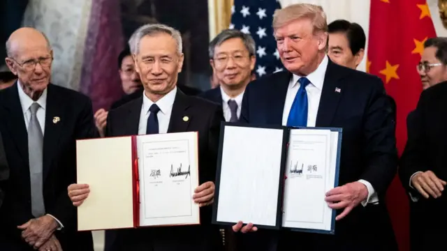 Трамп і Лю Хе