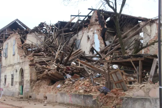 Petrinja, zemljotres