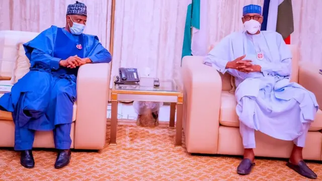Muhamamdu Buhari and Aminu Tambuwal