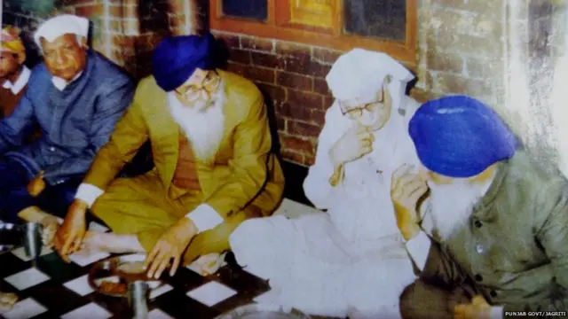 ਬਾਦਲ , ਅਡਵਾਨੀ ਅਤੇ ਟੌਹੜਾ