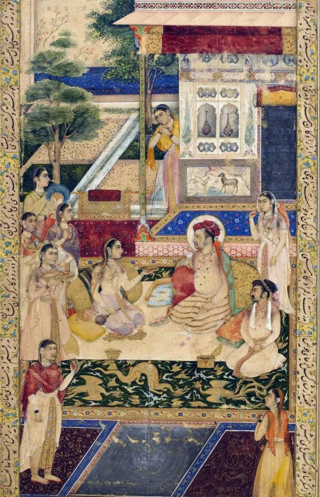 ఖుర్రం, నూర్ జహాన్లతో జహంగీర్