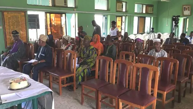 Awọn ero ni ibudo akọroyin ni ilu Ibadan