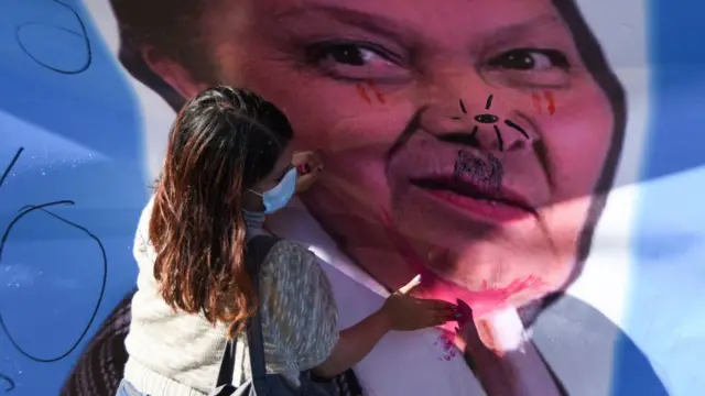 Protesta en Guatemala