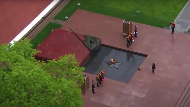 Путин у Вечного огня