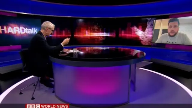 Стивен Сакур и Леонид Волков в программе HardTalk