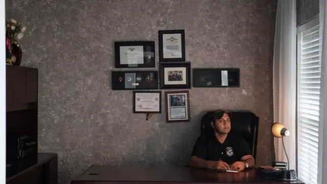 जिया गफूरी, अफगाणिस्तान, अमेरिका