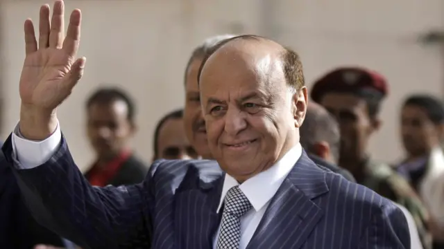 Sürgündeki Devlet Başkanı Abed Rabbo Mansur Hadi