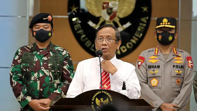 Menko Polhukam Mahfud MD