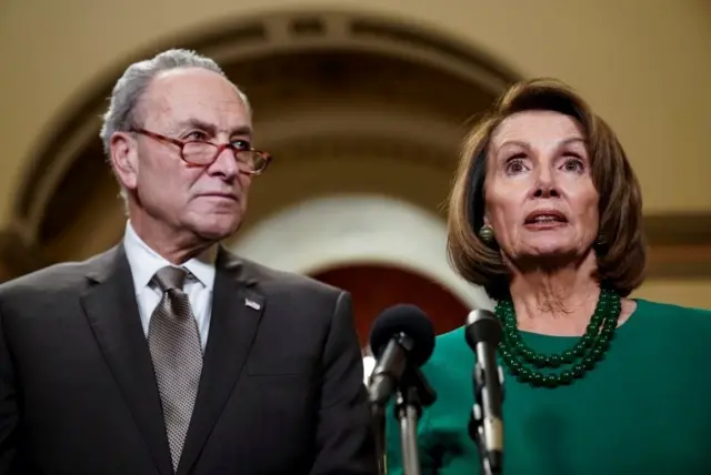 Chuck Schumer y Nancy Pelosi