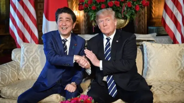 อาเบะ ทรัมป์