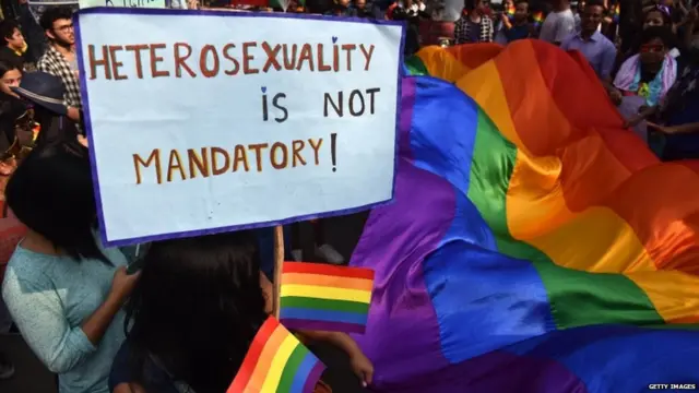'समलैंगिकता विकृती नाही' असा कार्यकर्त्यांचा आग्रह आहे.