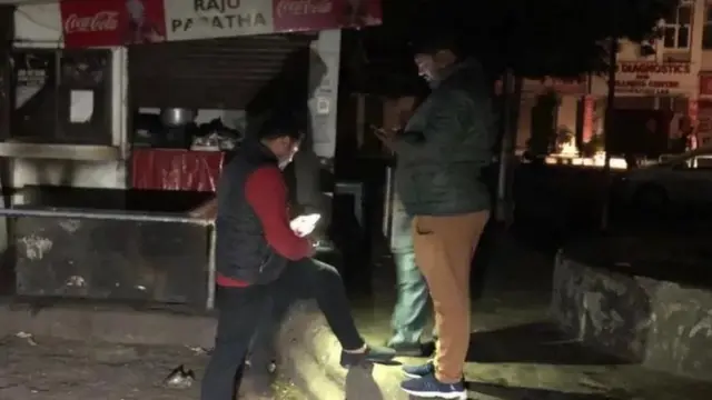 अंधेरे में डूबा चंडीगढ़