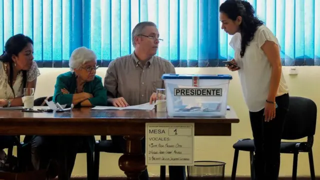 La elevada abstención marcó la jornada electoral.