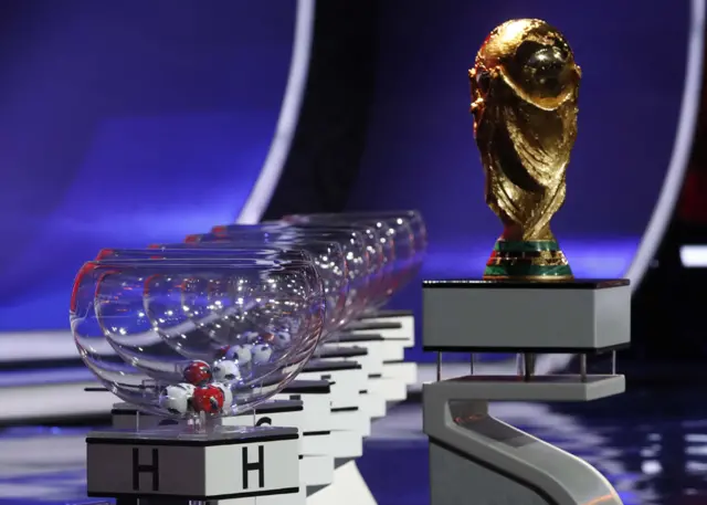 Bombos del sorteo de Rusia 2018