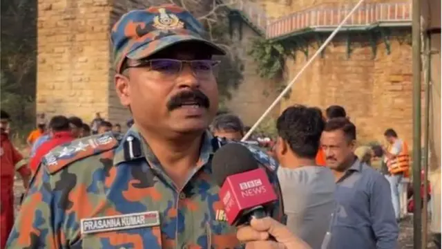 एनडीआरएफचे अधिकारी प्रसन्न कुमार