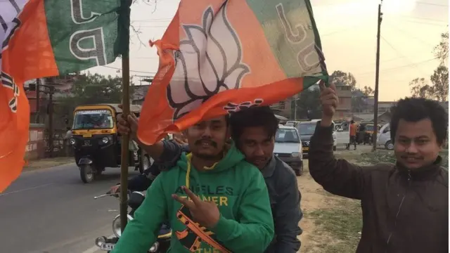 मणिपुर में भाजपा का प्रचार