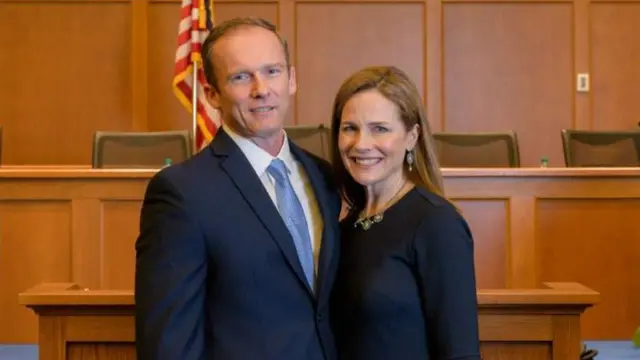 [What does Amy Coney Barrett husband do?]