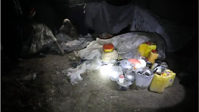 অনেক গ্রাম রাতের অন্ধকারে ধ্বংস স্তূপে পরিণত হয়েছে।