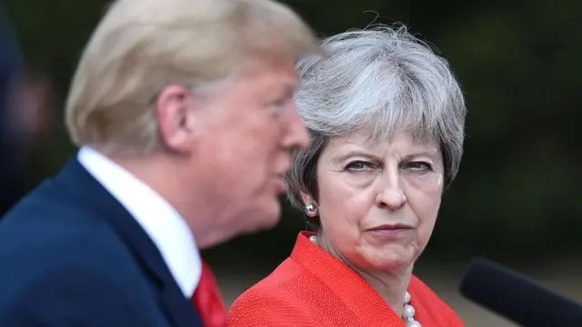 Дональд Трамп, Тереза Мэй