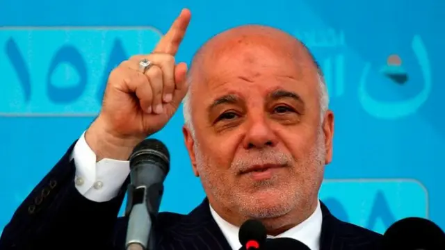 इराक़ के प्रधानमंत्री हैदर अल-अबादी